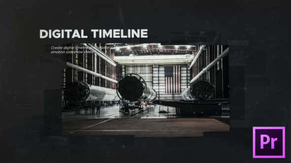 Digital Timeline Promo - VideoHive 25319843