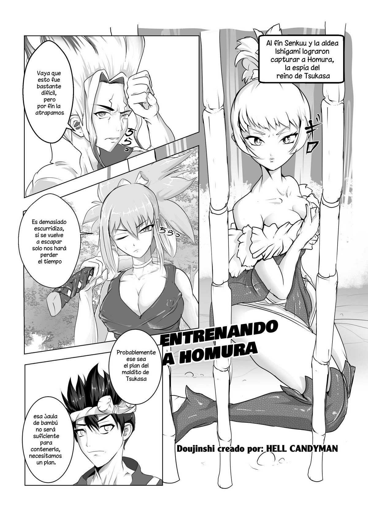 Training Homura (Dr. STONE) xxx comics manga porno doujin hentai español sexo 