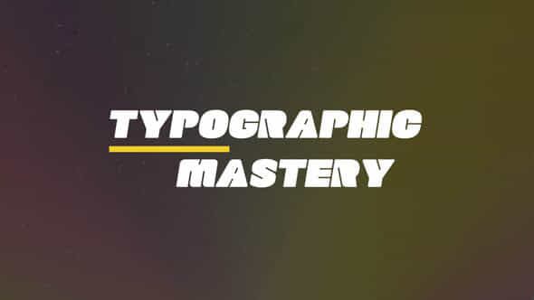 Minimal Text Animation - VideoHive 57500446