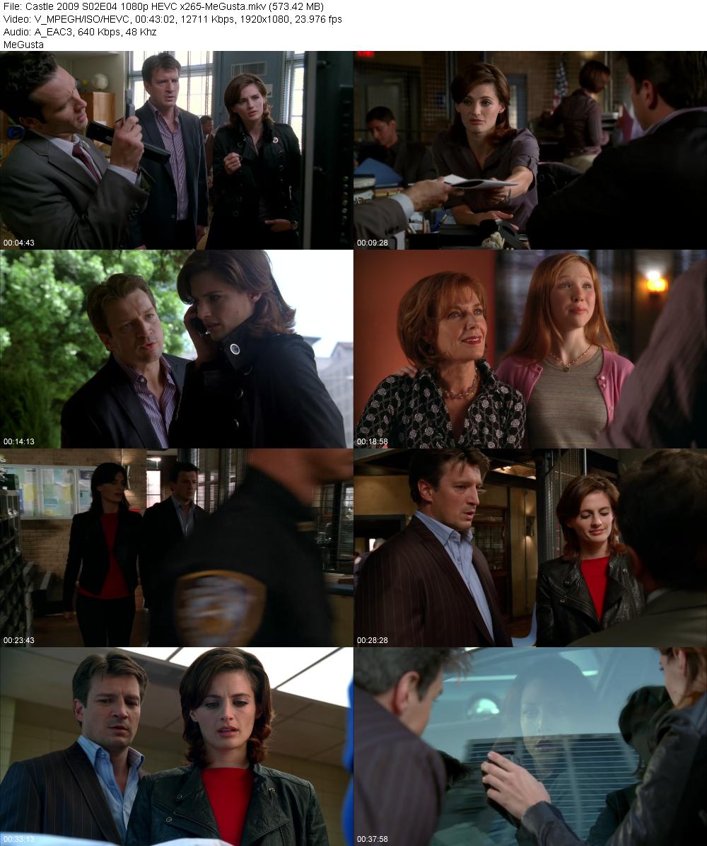 Castle 2009 S02E04 1080p HEVC x265 MeGusta