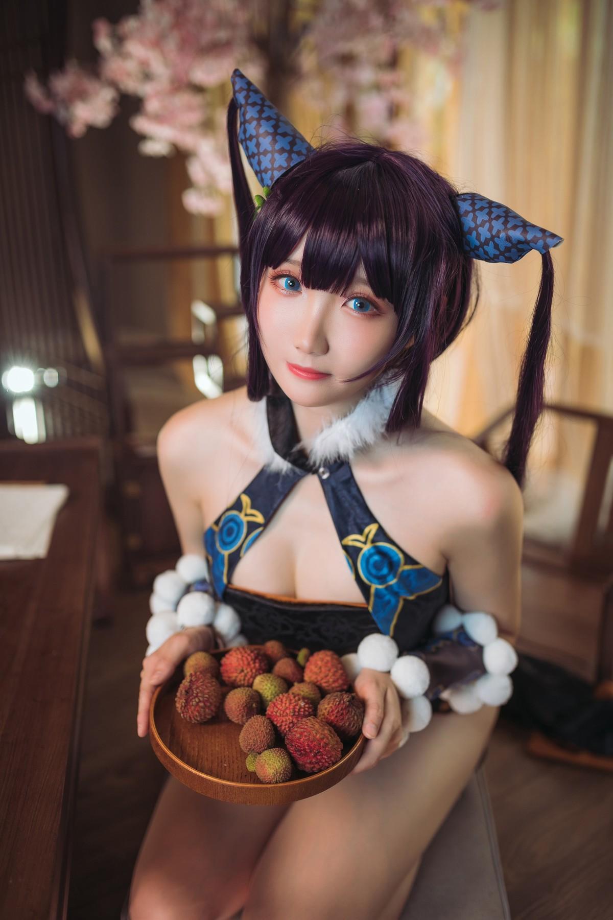 Cosplay 瓜希酱 杨贵妃(15)