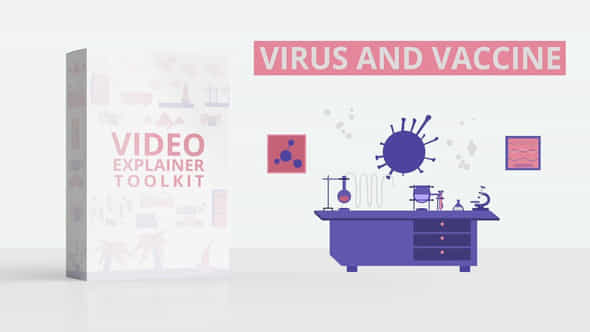 Virus and Vaccine - VideoHive 41224976