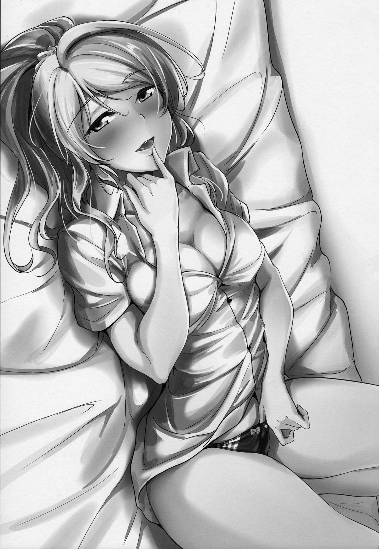 (C90) [Nuno no Ie (Moonlight)] kiss me ellie (Love Live!) [Spanish] [Nico Nii Scans]