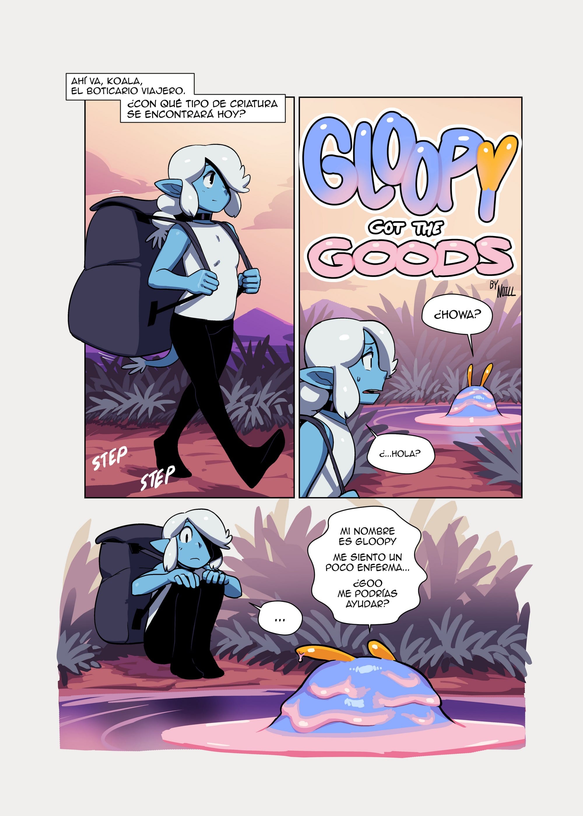 Marina and Gloopy Combo Comic - 1