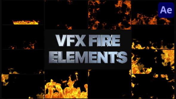 Fire Frames for - VideoHive 36061157