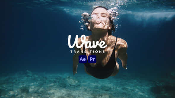 Wave Transitions - VideoHive 43407872