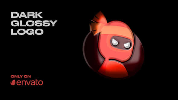 Dark Glossy Logo - VideoHive 45457459