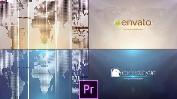 Global Business Logo - Premiere - VideoHive 34029128