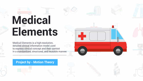 Medical Elements Icons - VideoHive 36046900