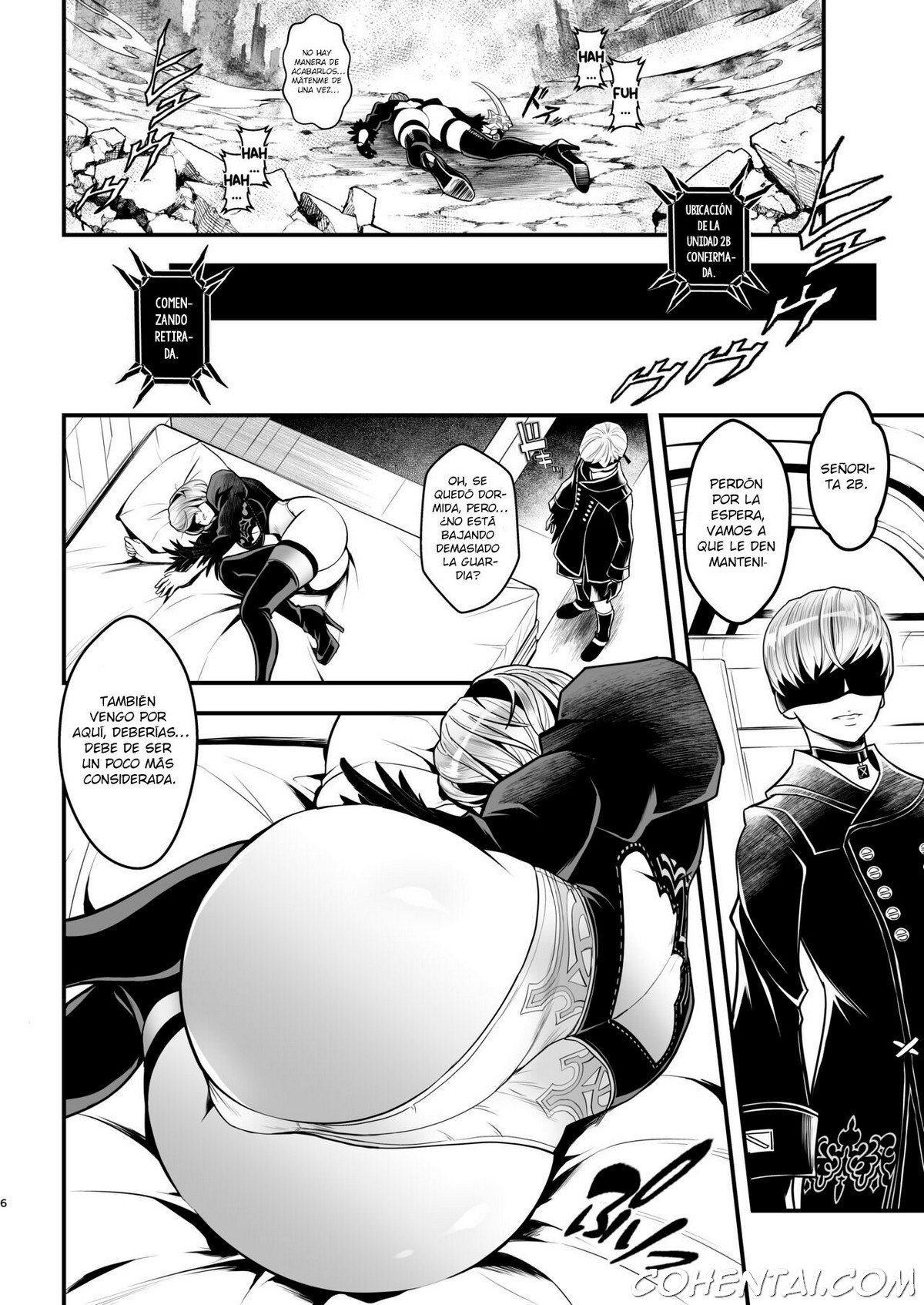 Onna Senshinokyuusoku (Nier:Automata) xxx comics manga porno doujin hentai español sexo 