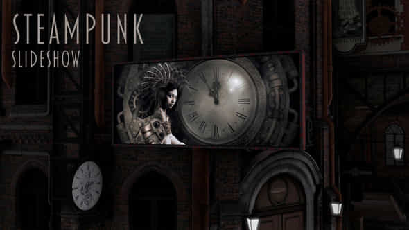 Steampunk Slideshow - VideoHive 42354710