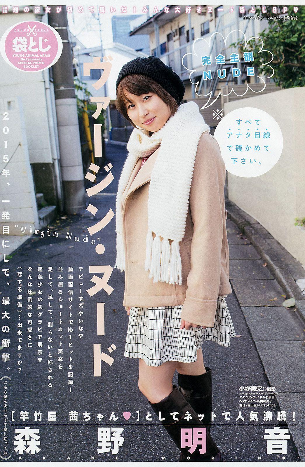 小池里奈 森野明音 [Young Animal Arashi 岚特刊] No.02 2015年 写真杂志(9)