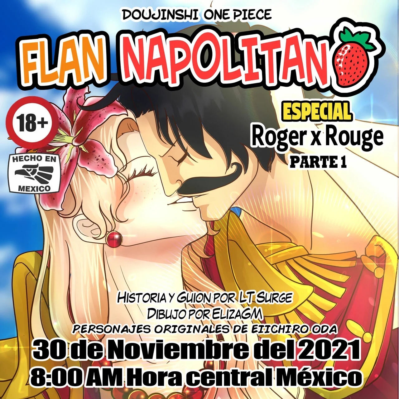 Flan Napolitano - Roger x Rouge Parte 1 - ElizaGM - 2