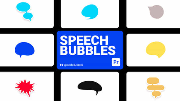 Speech Bubbles - VideoHive 46153293