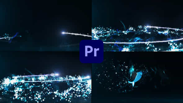 Particles Glow Lines - VideoHive 43190671