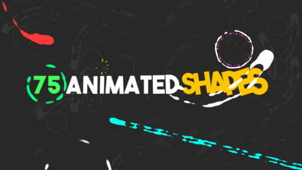 Shape 75 Animated Elements - VideoHive 16491395