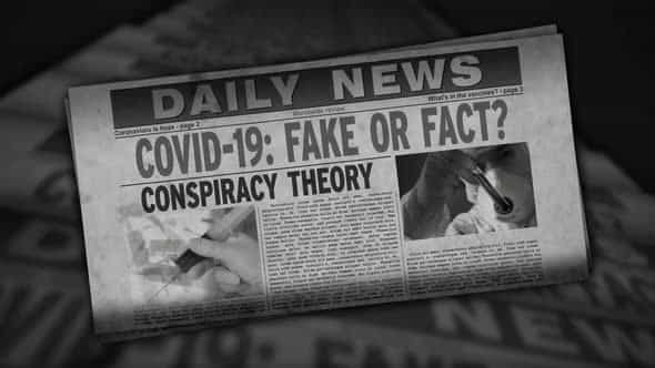 Covid-19 pandemic news fake or - VideoHive 33721546