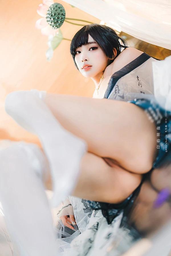 甜美福利姬慕慕Momo 古韵风华无圣光唯美图(15)