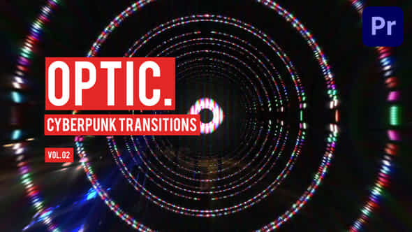 Cyberpunk Optic Transitions - VideoHive 47728301