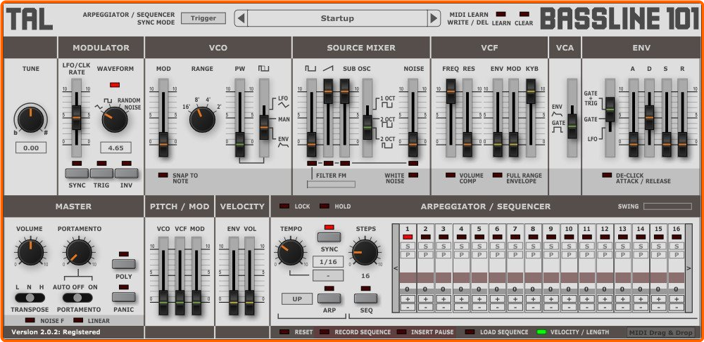 Togu Audio Line TAL-BassLine-101 V3.9.3 Win-Linux YrVoSgAc_o