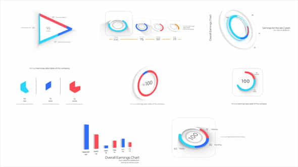 Infographic Pack 03 - VideoHive 35915444