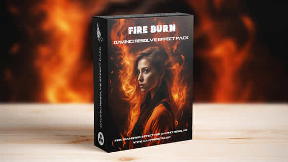 Top 10 Fire Burn Transition For Davinci Resolve - VideoHive 49328365