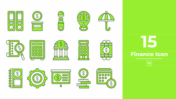 Finance Icon - VideoHive 46175875