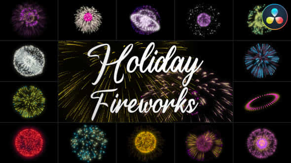 Holiday Fireworks for - VideoHive 42593900