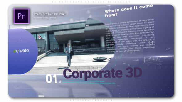 3D Corporate Original - VideoHive 33119973