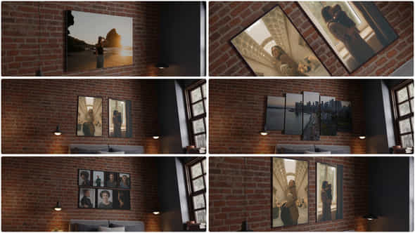 Interior Room Art Photo Mockups - VideoHive 57397107