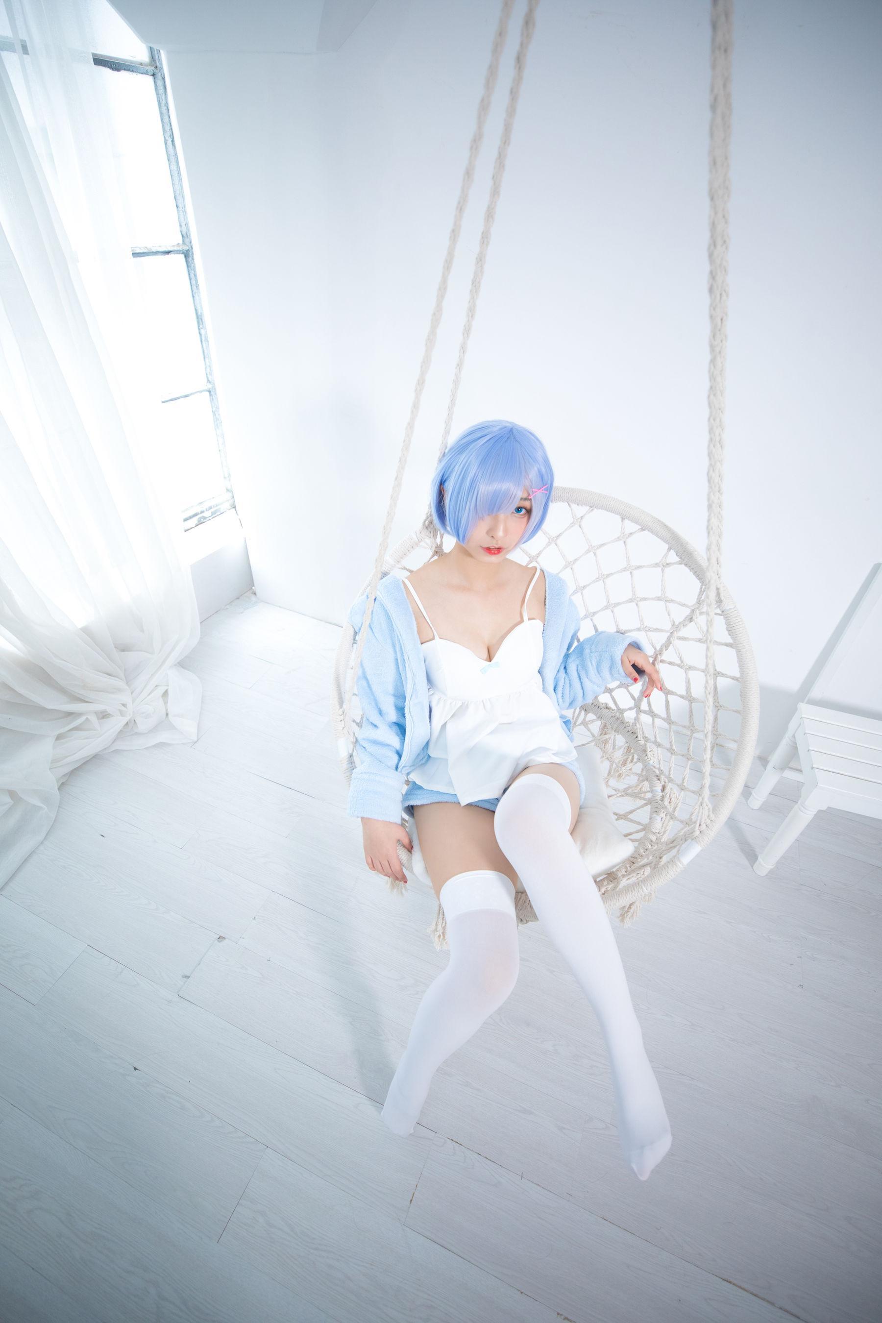 [网红Coser] 古川kagura 《蕾姆》 写真集(27)