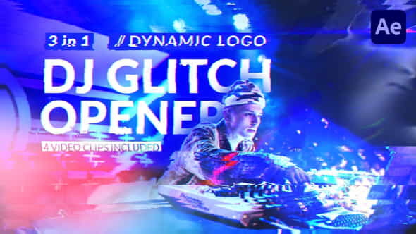 Dj Glitch - Dynamic Logo - VideoHive 11692313