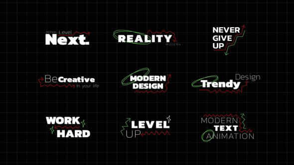 Text Animation Ae - VideoHive 58489662