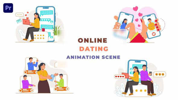 Online Love Dating - VideoHive 43662895