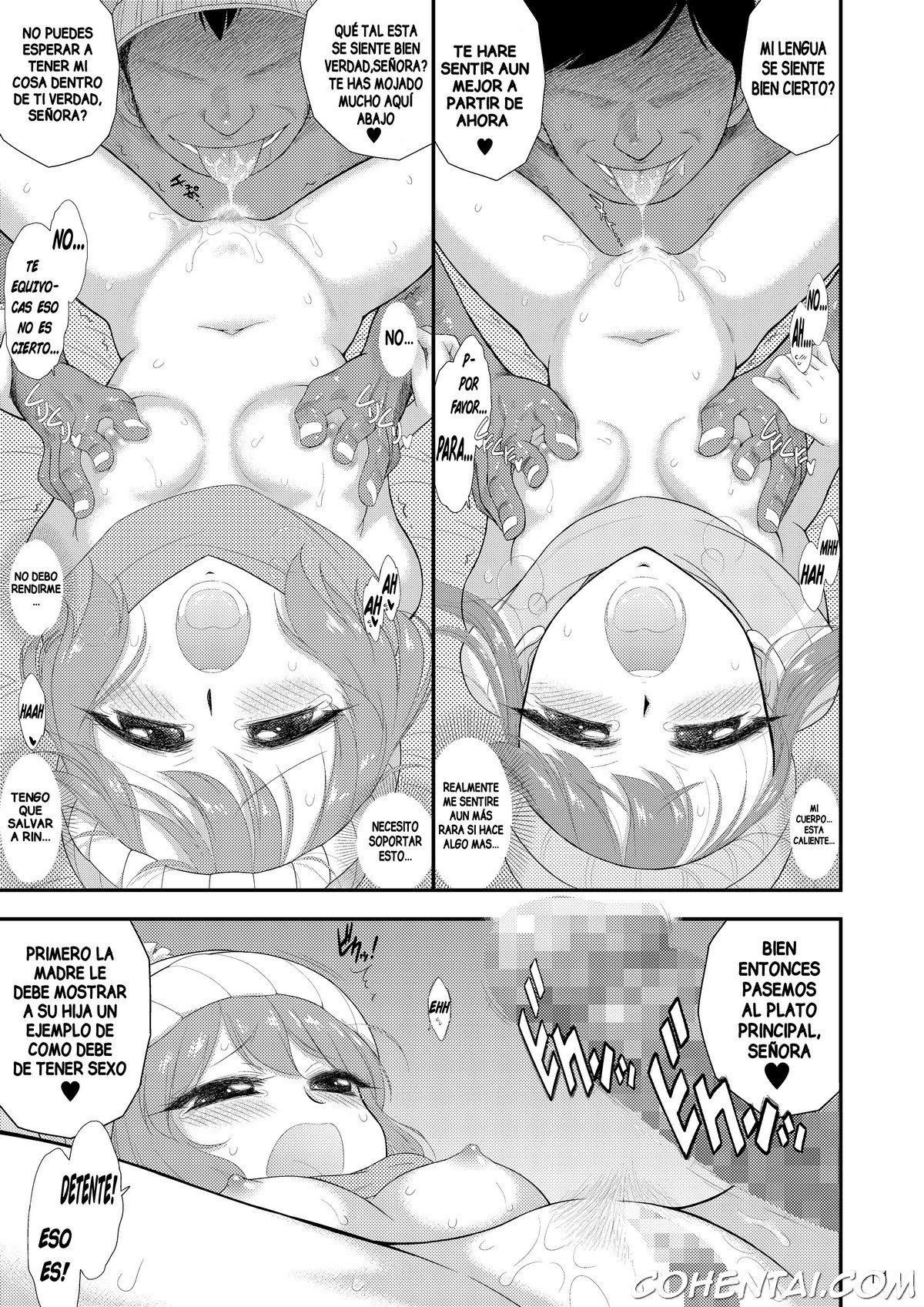 Haha to Musume to Donburi Camp (Yuru Camp) xxx comics manga porno doujin hentai español sexo 