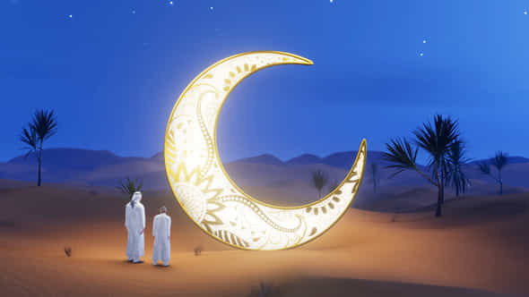 Ramadan Logo Opener - VideoHive 44714876