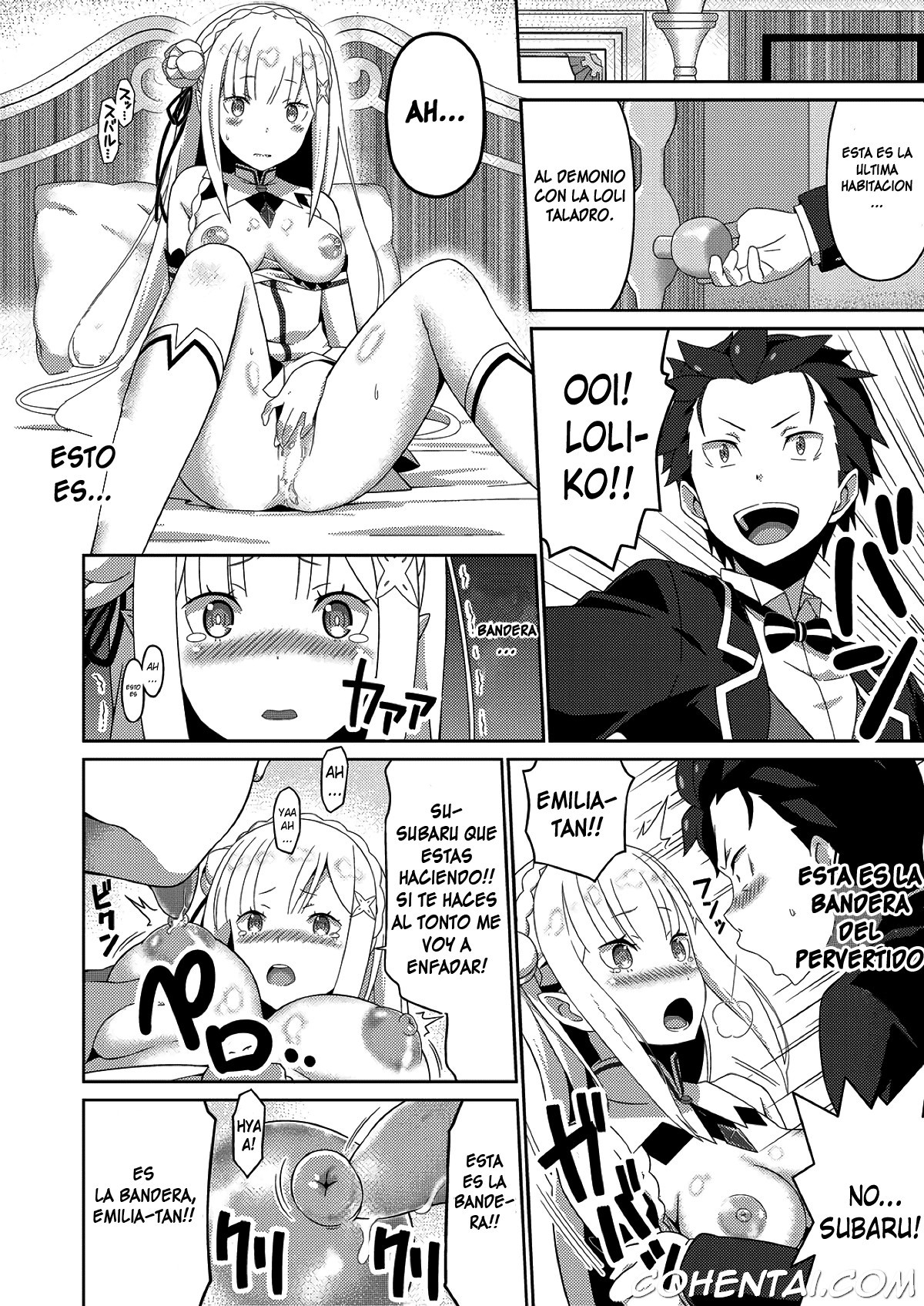 Re:Ero kara Hajimeru Seikoui Seikatsu (Re:Zero kara Hajimeru Isekai Seikatsu) xxx comics manga porno doujin hentai español sexo 