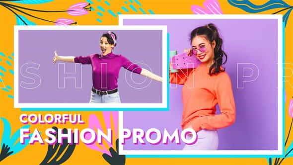 Colorful Fashion Promo - VideoHive 34202672