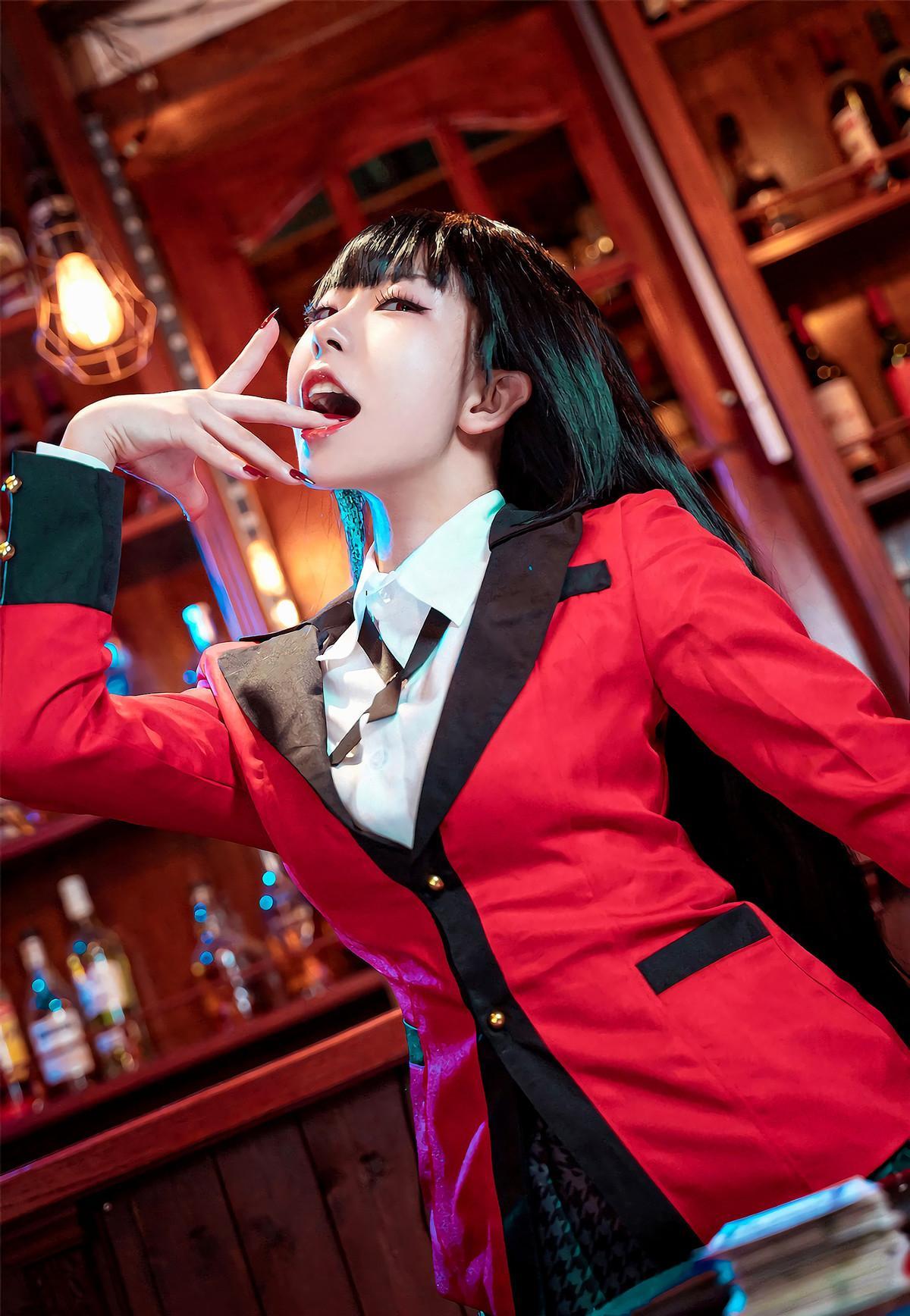 Cosplay 虎森森 蛇喰梦子 Jabami Yumeko(1)