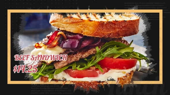 Delicious Food Promo - VideoHive 25445221