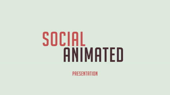 Social Animated Presentation - VideoHive 20593537
