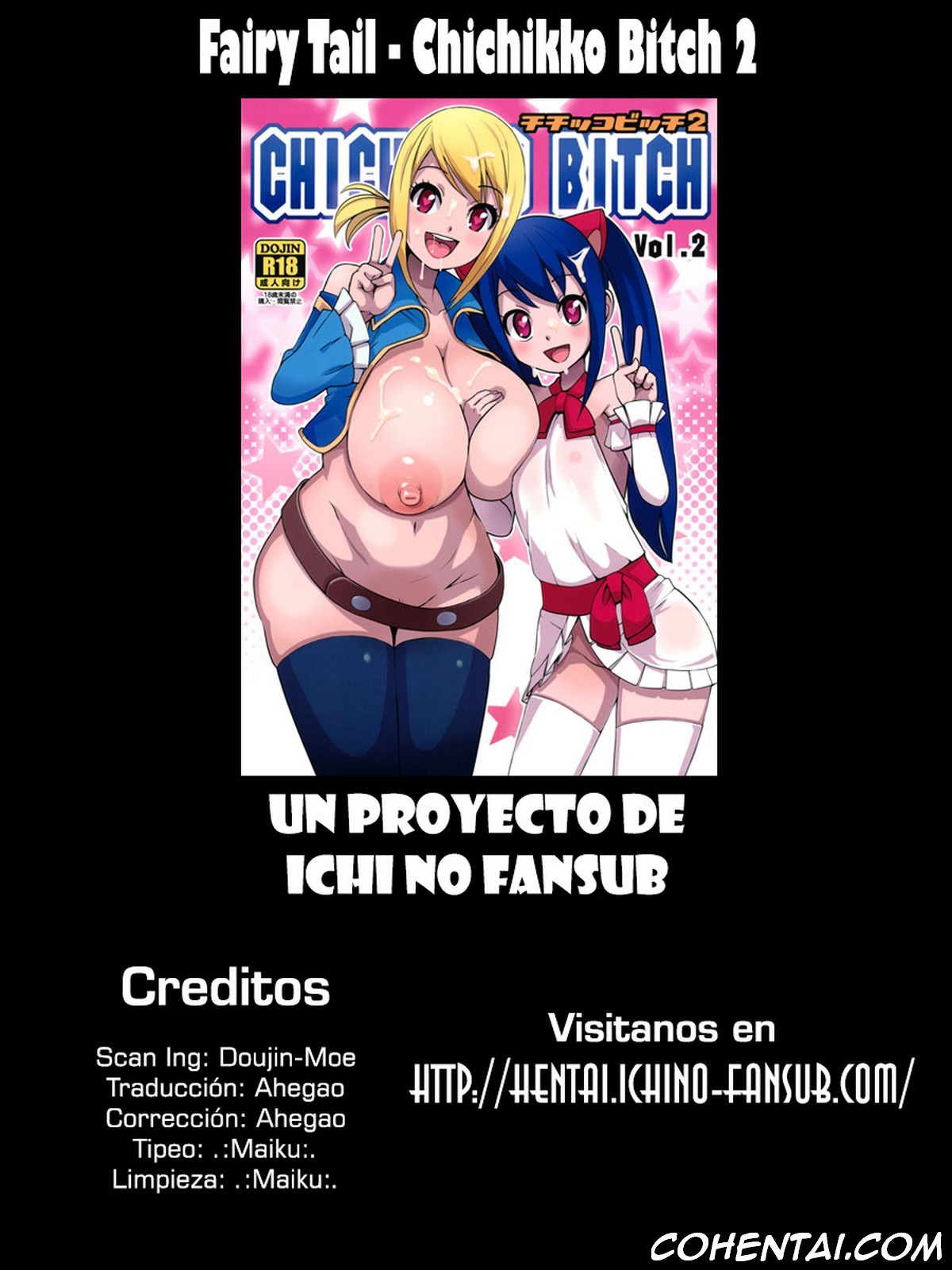 Chichikko Bitch 2 (Fairy Tail) xxx comics manga porno doujin hentai español sexo 