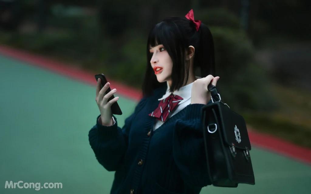 Coser@鹿八岁: JK少女的悸动 (120 photos )(110)