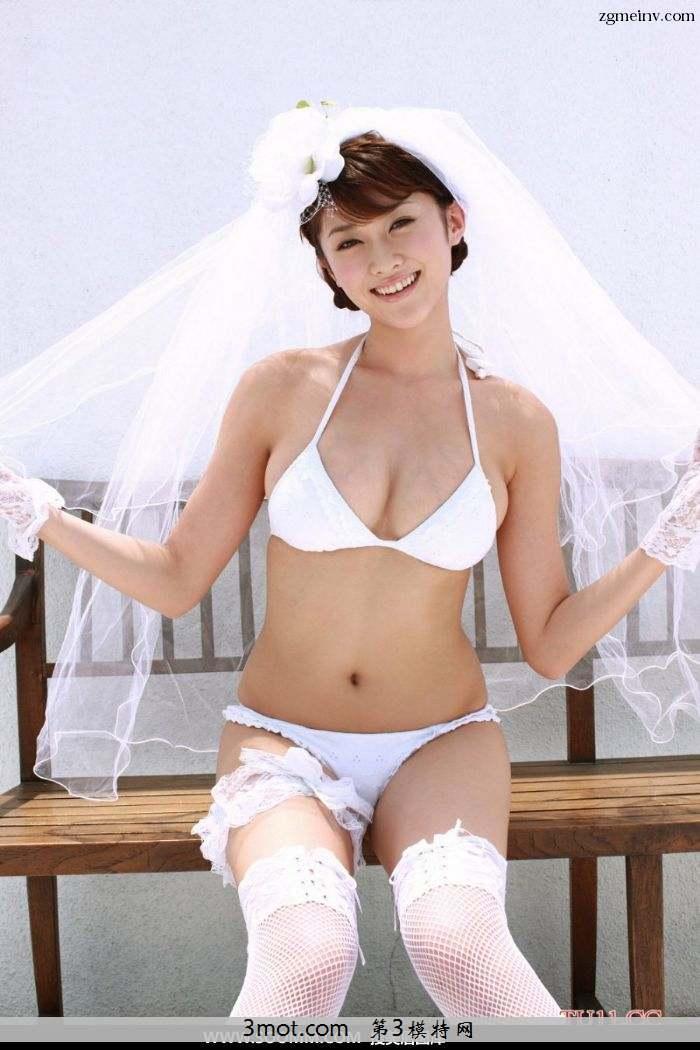 AV美女原幹恵火辣辣的内衣婚纱照[30P](12)