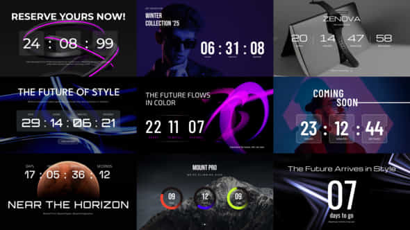 Dark Campaign Countdown - VideoHive 59444605