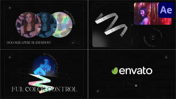 Holographic Slideshow for - VideoHive 43040228