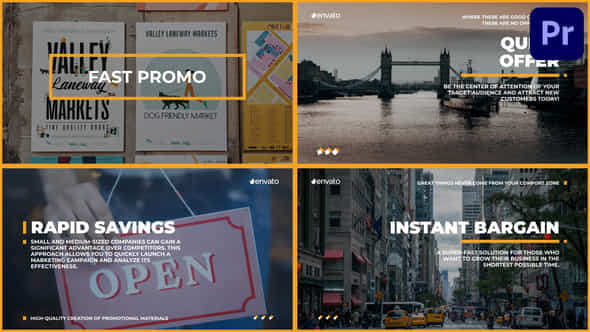 Fast Promo Premiere Pro Mogrt - VideoHive 48935082