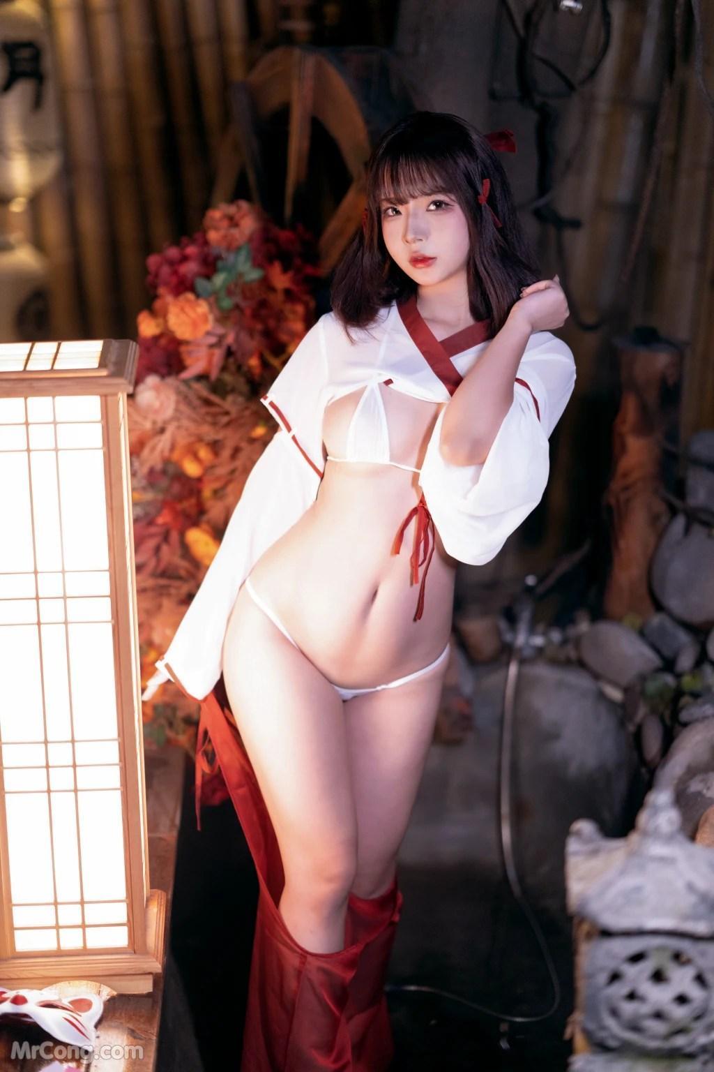 Coser@yuuhui玉汇 No.33: 祝巫神女 (120 photos)(51)