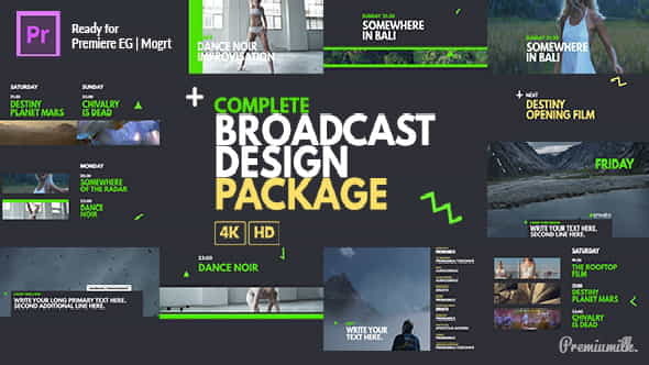 Complete Broadcast Design Package Essential - VideoHive 21580587