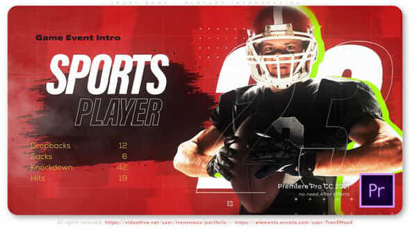 Sport Game Players Introduction - VideoHive 51343725